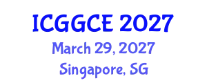 International Conference on Green Growth and Circular Economy (ICGGCE) March 29, 2027 - Singapore, Singapore