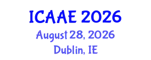 International Conference on Art and Art Education (ICAAE) August 28, 2026 - Dublin, Ireland