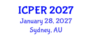 International Conference on Peace Education and Research (ICPER) January 28, 2027 - Sydney, Australia
