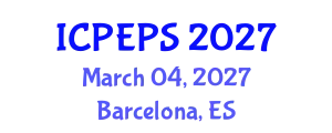 International Conference on Peace Education and Peace Studies (ICPEPS) March 04, 2027 - Barcelona, Spain