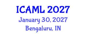 International Conference on Admiralty and Maritime Law (ICAML) January 30, 2027 - Bengaluru, India