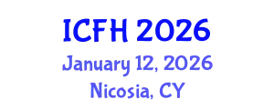International Conference on Food Hydrocolloids (ICFH) January 12, 2026 - Nicosia, Cyprus