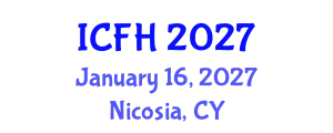 International Conference on Food Hydrocolloids (ICFH) January 16, 2027 - Nicosia, Cyprus
