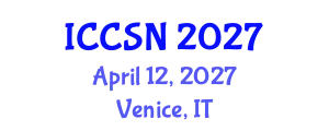 International Conference on Concussion and Sports Neurology (ICCSN) April 12, 2027 - Venice, Italy