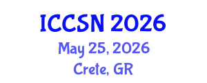 International Conference on Concussion and Sports Neurology (ICCSN) May 25, 2026 - Crete, Greece