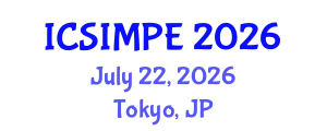 International Conference on Sports Injury Management and Performance Enhancement (ICSIMPE) July 22, 2026 - Tokyo, Japan