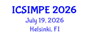 International Conference on Sports Injury Management and Performance Enhancement (ICSIMPE) July 19, 2026 - Helsinki, Finland