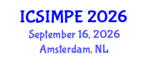 International Conference on Sports Injury Management and Performance Enhancement (ICSIMPE) September 16, 2026 - Amsterdam, Netherlands