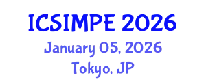 International Conference on Sports Injury Management and Performance Enhancement (ICSIMPE) January 05, 2026 - Tokyo, Japan