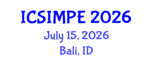 International Conference on Sports Injury Management and Performance Enhancement (ICSIMPE) July 15, 2026 - Bali, Indonesia