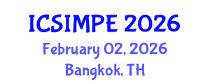 International Conference on Sports Injury Management and Performance Enhancement (ICSIMPE) February 02, 2026 - Bangkok, Thailand