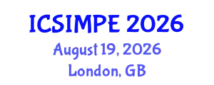 International Conference on Sports Injury Management and Performance Enhancement (ICSIMPE) August 19, 2026 - London, United Kingdom