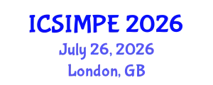 International Conference on Sports Injury Management and Performance Enhancement (ICSIMPE) July 26, 2026 - London, United Kingdom