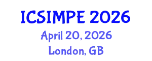 International Conference on Sports Injury Management and Performance Enhancement (ICSIMPE) April 20, 2026 - London, United Kingdom