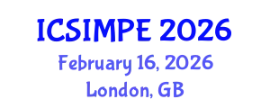 International Conference on Sports Injury Management and Performance Enhancement (ICSIMPE) February 16, 2026 - London, United Kingdom