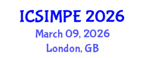 International Conference on Sports Injury Management and Performance Enhancement (ICSIMPE) March 09, 2026 - London, United Kingdom