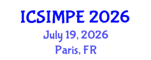 International Conference on Sports Injury Management and Performance Enhancement (ICSIMPE) July 19, 2026 - Paris, France