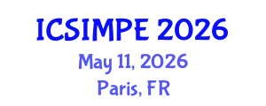 International Conference on Sports Injury Management and Performance Enhancement (ICSIMPE) May 11, 2026 - Paris, France