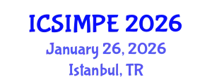 International Conference on Sports Injury Management and Performance Enhancement (ICSIMPE) January 26, 2026 - Istanbul, Turkey