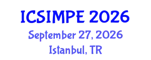 International Conference on Sports Injury Management and Performance Enhancement (ICSIMPE) September 27, 2026 - Istanbul, Turkey