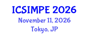 International Conference on Sports Injury Management and Performance Enhancement (ICSIMPE) November 11, 2026 - Tokyo, Japan
