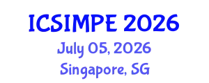 International Conference on Sports Injury Management and Performance Enhancement (ICSIMPE) July 05, 2026 - Singapore, Singapore