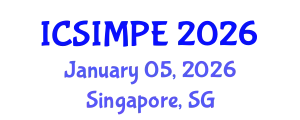 International Conference on Sports Injury Management and Performance Enhancement (ICSIMPE) January 05, 2026 - Singapore, Singapore
