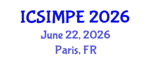 International Conference on Sports Injury Management and Performance Enhancement (ICSIMPE) June 22, 2026 - Paris, France