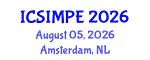 International Conference on Sports Injury Management and Performance Enhancement (ICSIMPE) August 05, 2026 - Amsterdam, Netherlands