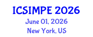 International Conference on Sports Injury Management and Performance Enhancement (ICSIMPE) June 01, 2026 - New York, United States