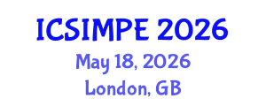 International Conference on Sports Injury Management and Performance Enhancement (ICSIMPE) May 18, 2026 - London, United Kingdom