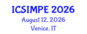 International Conference on Sports Injury Management and Performance Enhancement (ICSIMPE) August 12, 2026 - Venice, Italy