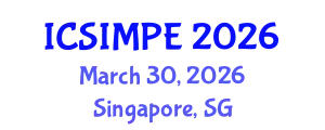 International Conference on Sports Injury Management and Performance Enhancement (ICSIMPE) March 30, 2026 - Singapore, Singapore