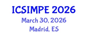 International Conference on Sports Injury Management and Performance Enhancement (ICSIMPE) March 30, 2026 - Madrid, Spain