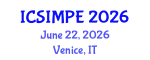 International Conference on Sports Injury Management and Performance Enhancement (ICSIMPE) June 22, 2026 - Venice, Italy