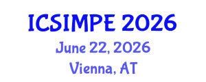 International Conference on Sports Injury Management and Performance Enhancement (ICSIMPE) June 22, 2026 - Vienna, Austria