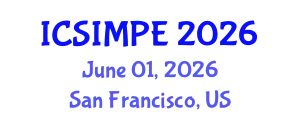 International Conference on Sports Injury Management and Performance Enhancement (ICSIMPE) June 01, 2026 - San Francisco, United States