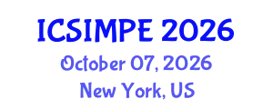 International Conference on Sports Injury Management and Performance Enhancement (ICSIMPE) October 07, 2026 - New York, United States