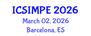 International Conference on Sports Injury Management and Performance Enhancement (ICSIMPE) March 02, 2026 - Barcelona, Spain