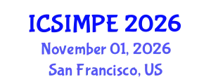 International Conference on Sports Injury Management and Performance Enhancement (ICSIMPE) November 01, 2026 - San Francisco, United States