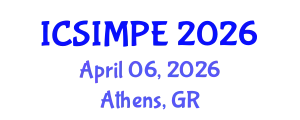 International Conference on Sports Injury Management and Performance Enhancement (ICSIMPE) April 06, 2026 - Athens, Greece