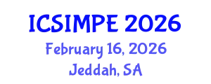 International Conference on Sports Injury Management and Performance Enhancement (ICSIMPE) February 16, 2026 - Jeddah, Saudi Arabia