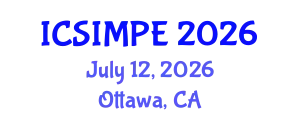 International Conference on Sports Injury Management and Performance Enhancement (ICSIMPE) July 12, 2026 - Ottawa, Canada