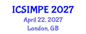 International Conference on Sports Injury Management and Performance Enhancement (ICSIMPE) April 22, 2027 - London, United Kingdom