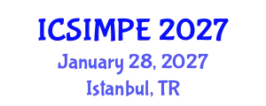 International Conference on Sports Injury Management and Performance Enhancement (ICSIMPE) January 28, 2027 - Istanbul, Turkey