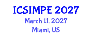 International Conference on Sports Injury Management and Performance Enhancement (ICSIMPE) March 11, 2027 - Miami, United States