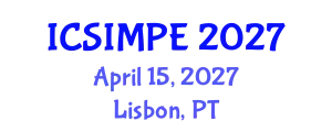 International Conference on Sports Injury Management and Performance Enhancement (ICSIMPE) April 15, 2027 - Lisbon, Portugal