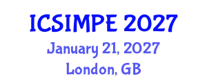 International Conference on Sports Injury Management and Performance Enhancement (ICSIMPE) January 21, 2027 - London, United Kingdom