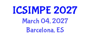 International Conference on Sports Injury Management and Performance Enhancement (ICSIMPE) March 04, 2027 - Barcelona, Spain