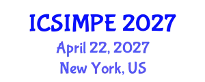 International Conference on Sports Injury Management and Performance Enhancement (ICSIMPE) April 22, 2027 - New York, United States
